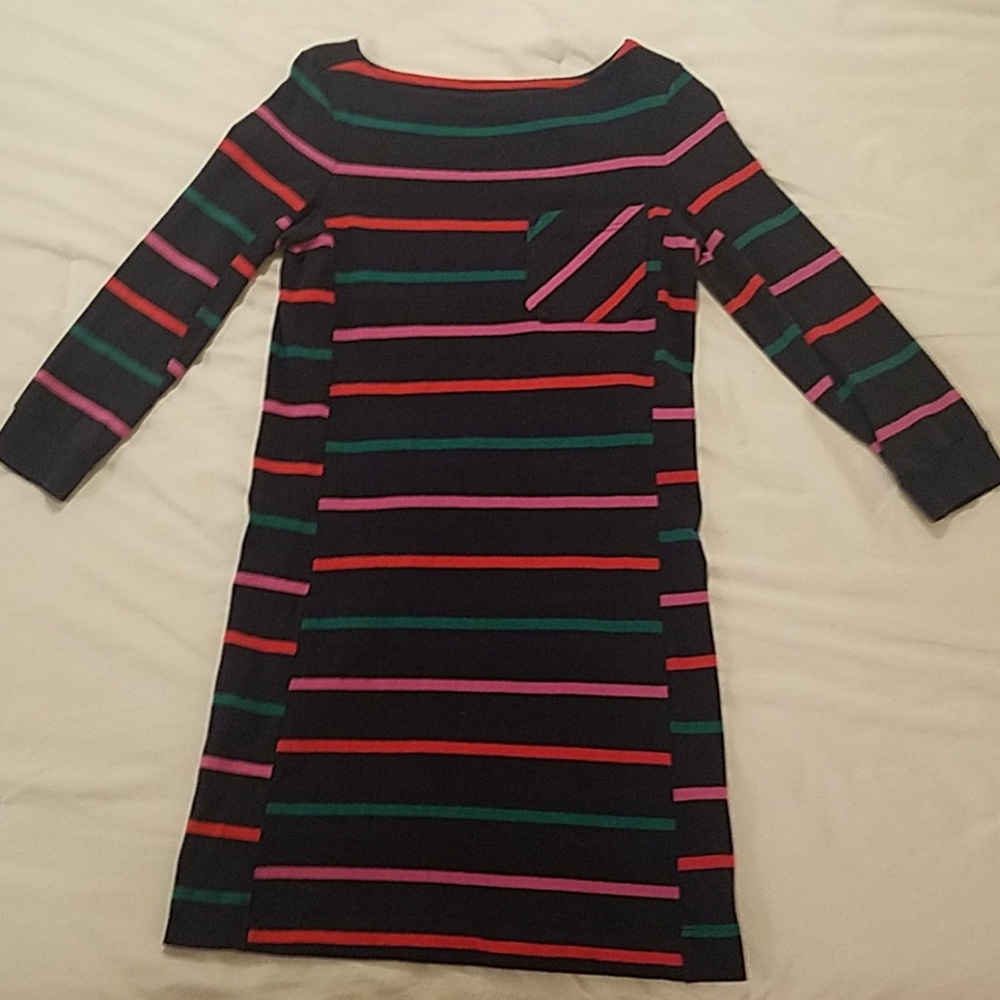 Marc Jacobs Boatneck Striped Dress